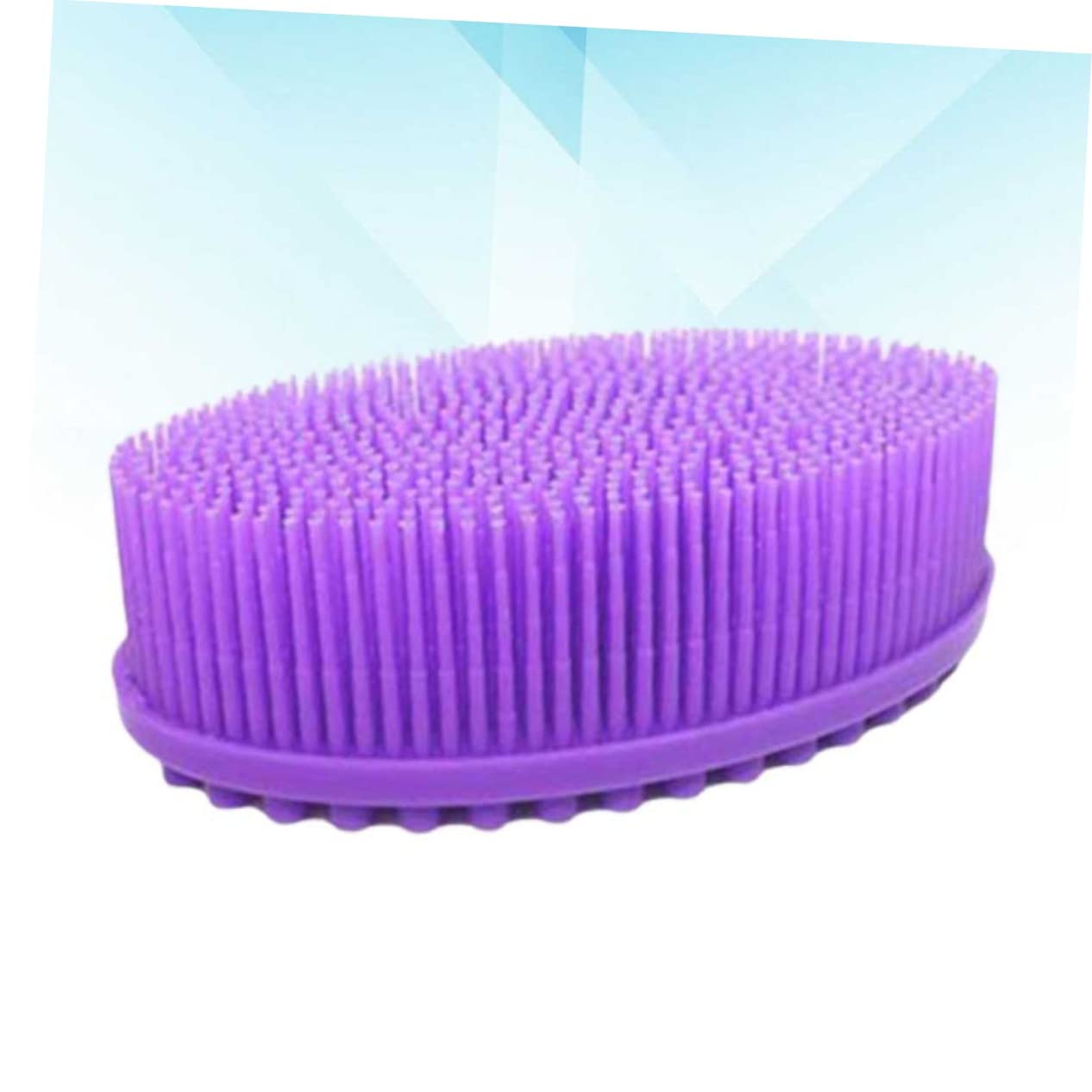 Ipetboom Silicone Body Hair Shampoo Brush with Soft Food Grade Silicone Tentacles Bathing Scrubber for Gentle Scalp Massage and Exfoliation Portable Beauty and Personal Care Ipetboom