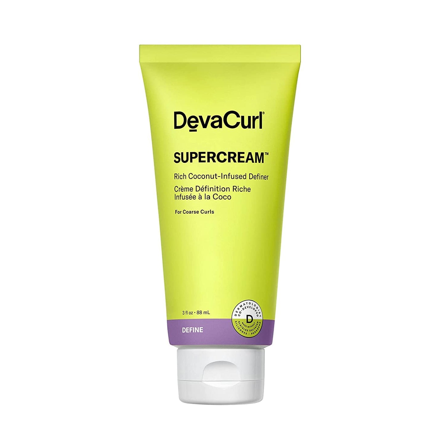 DevaCurl SuperCream Ultra-Rich Moisturizing Definer, 3 fl. Oz Beauty & Personal Care DevaCurl
