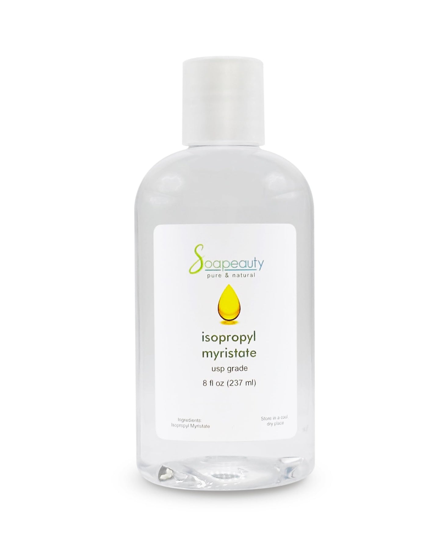 Soapeauty Isopropyl Myristate - Cosmetic Grade IPM - For Lotions, Creams, Soap Making, Hair Care, Fragrance Oils, Makeup Remover & DIY Beauty Beauty and Personal Care Soapeauty