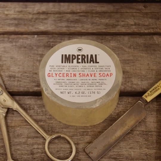 Imperial Barber Glycerin Soap Puck for Shave & Face Use, 6.2 oz Beauty and Personal Care Imperial Barber Grade Products
