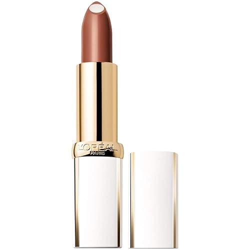 L’Oréal Paris Age Perfect Luminous Hydrating Lipstick + Nourishing Serum, Brilliant Brown, 0.13 oz. Beauty & Personal Care L'Oreal Paris