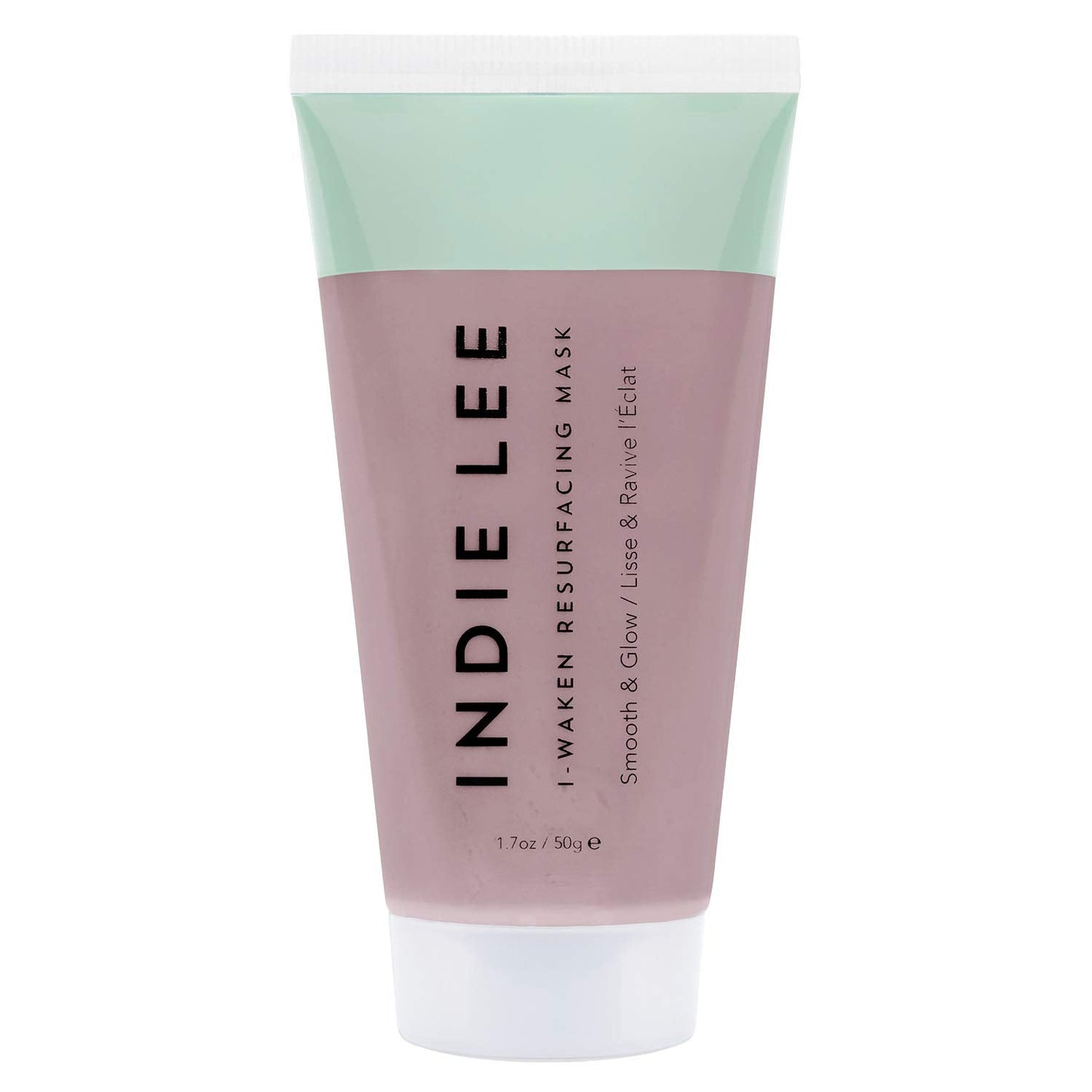 Indie Lee I-Waken Resurfacing Mask - Smoothing & Exfoliating Clay Mask with BHA, Vitamin C, and Kaolin & Bentonite Clays - 1.7oz / 50g Beauty & Personal Care Indie Lee