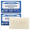Dr. Bronner's Pure-Castile Magic Bar Soaps (Peppermint, 5oz, 2-Pack) - Made with Regenerative Organic Certified Oils, Soap Bars for Men & Women Beauty & Personal Care Dr. Bronner's