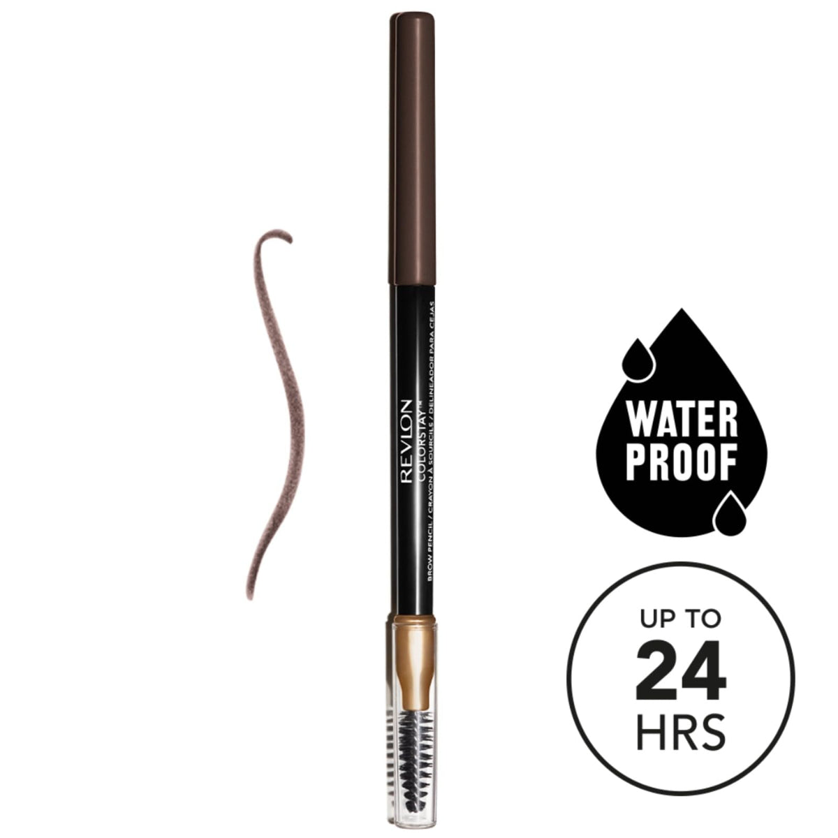 Revlon Colorstay Brow Pencil 220 Dark Brown Beauty & Personal Care REVLON