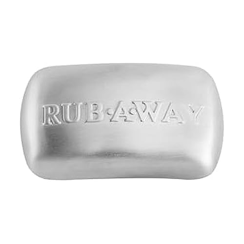 Amco Rub Away Bar, Stainless Steel Odor Absorber (3.1" x .7") - Dishwasher Safe Kitchen & Outdoor Essential for Garlic, Onion, Fishing, Hiking Odors Beauty & Personal Care Amco
