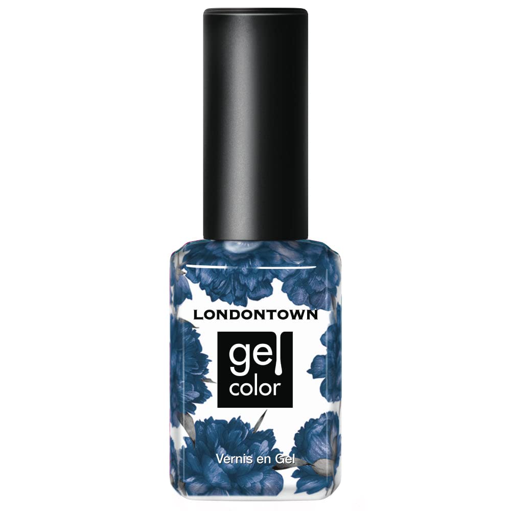 LONDONTOWN UV Gel Nail Polish, Blue Shades, Under the Stars