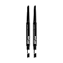 NYX PROFESSIONAL MAKEUP Fill & Fluff Eyebrow Pomade Pencil - Ash Brown (Pack Of 2) Beauty & Personal Care NYX PROFESSIONAL MAKEUP