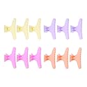 12Pcs Professional Salon Hair Claw, Butterfly Holding Hair Clip, Non-slip Butterfly Hair Clamps Chic Styling Claw Hair Clamps Salon Hair Color Perm Beauty & Personal Care Vruping
