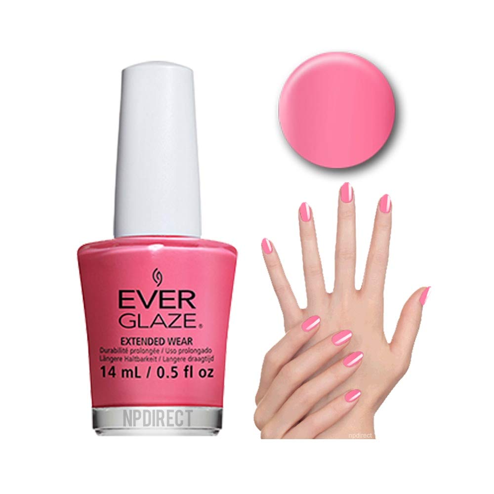 China Glaze EverGlaze Extended Wear Nail Lacquer, Mum's the Word