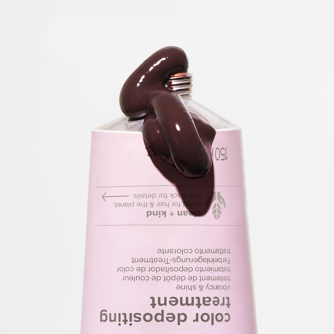 Paul Mitchell Clean Beauty Color-Depositing Treatment, For Refreshing + Protecting Color-Treated Hair, Truffle, 5.1 fl. oz.