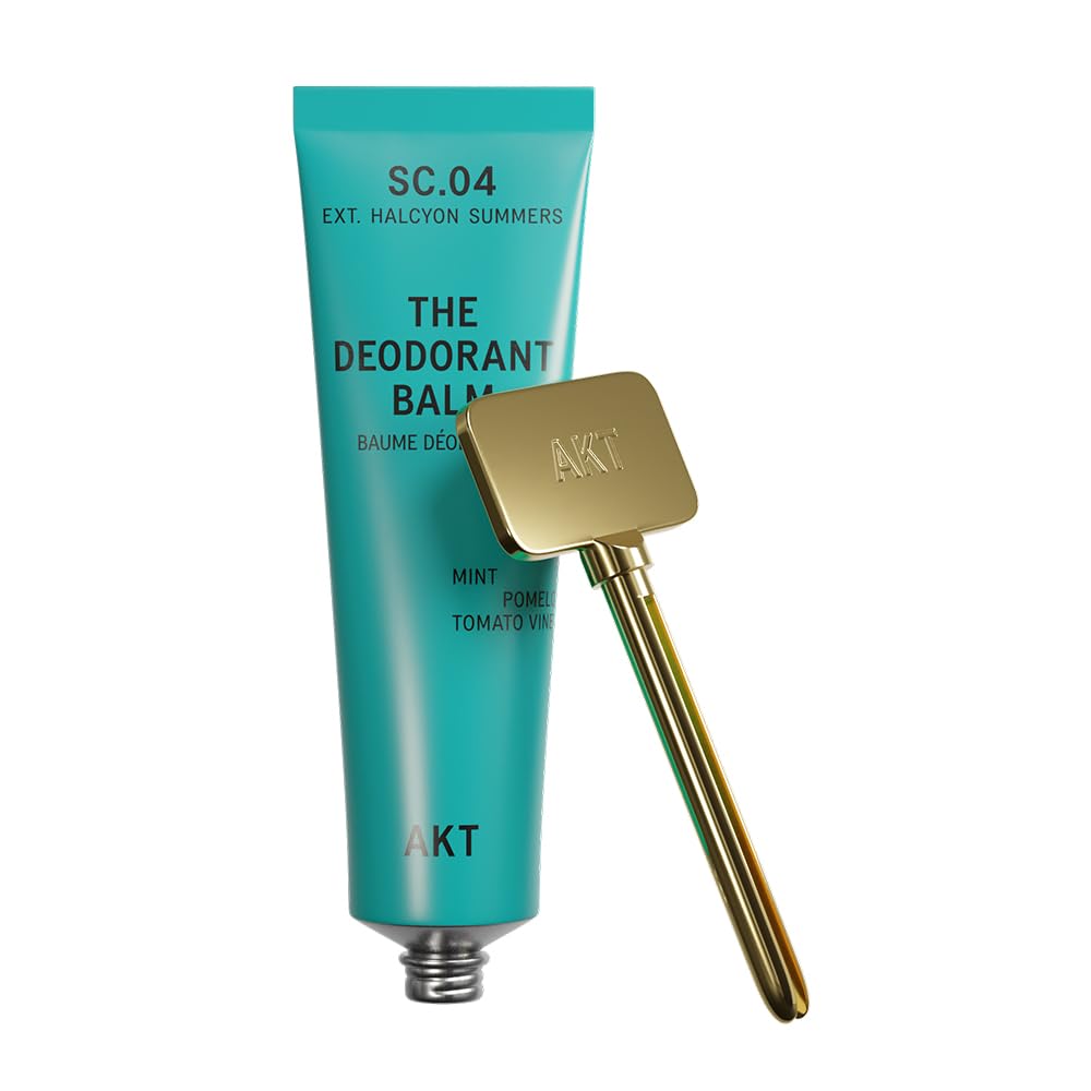 AKT, THE DEODORANT BALM. Award winning, multi-use, natural deodorant. Plastic Free. Gender Free. Aluminium Free. 100% effective - 1 tube lasts up to 3 Beauty and Personal Care AKT