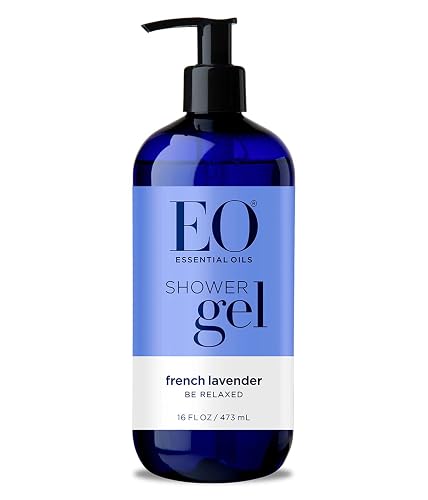 EO Shower Gel, 16 Ounce (Pack of 1), French Lavender, Body Wash made with Essential Oils for Men and Women Beauty & Personal Care EO
