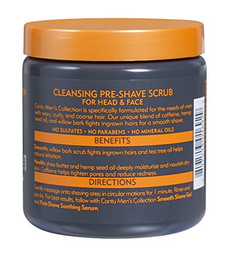 Cantu Mens Cleansing Pre-shave Scrub, 8 Oz Beauty & Personal Care Cantu