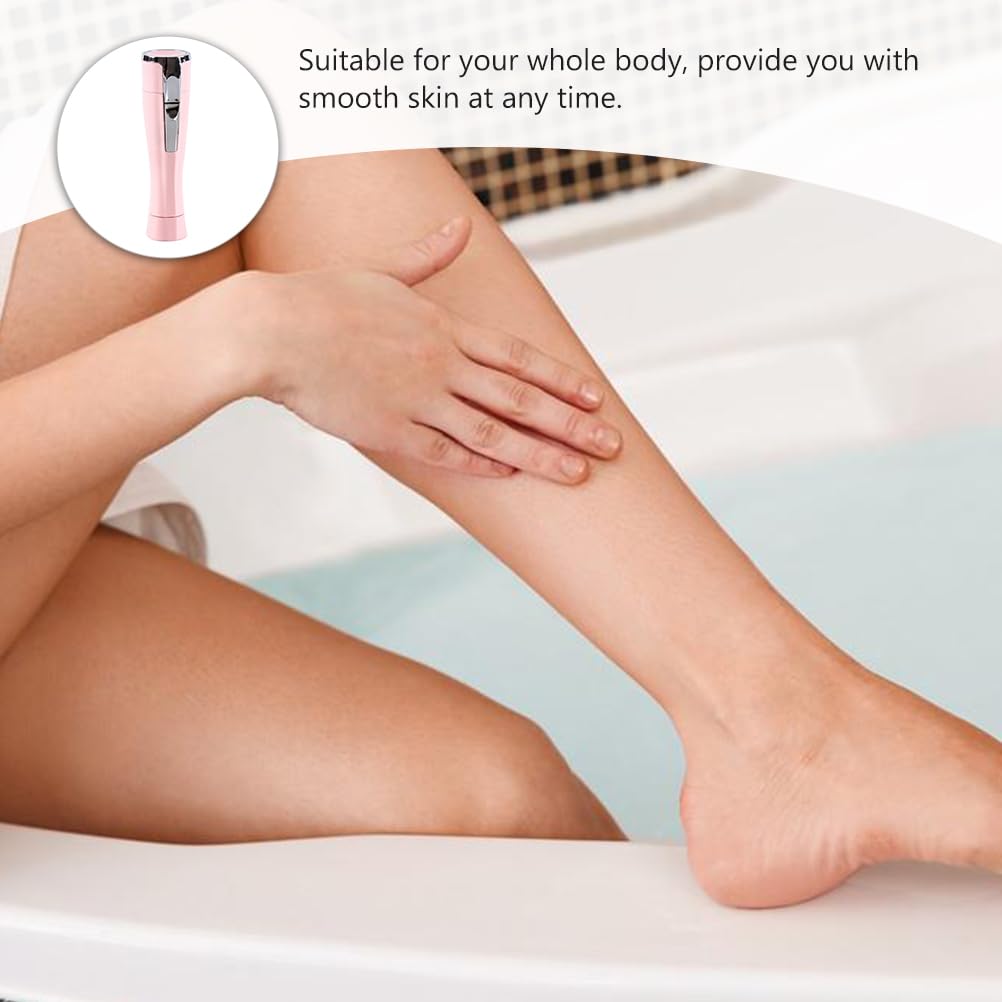 HEALLILY Waterproof Women Epilator Hair Removal Device Electric Body Hair Trimmer and Shaver Portable for Full Body Use Easy to Clean Beauty and Personal Care HEALLILY