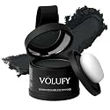 VOLUFY Black Hairline Powder, Hair Fibers for Thinning Hair & Root Cover Beauty & Personal Care VOLUFY