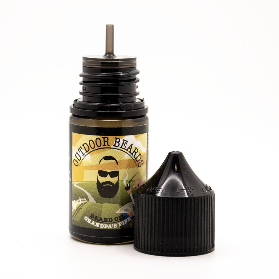 Outdoor Beards 1 oz Beard Oil - Infused Beard Oil to Support Beard Softness & Beard Growth - Naturally Scented Oil for Beard Care - Daily Use Beard Beauty and Personal Care Outdoor Beards