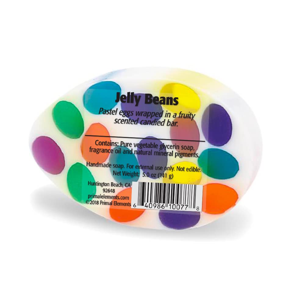 Primal Elements Wrapped Bar Soap, Jelly Beans, 5 Ounce Beauty & Personal Care Primal Elements