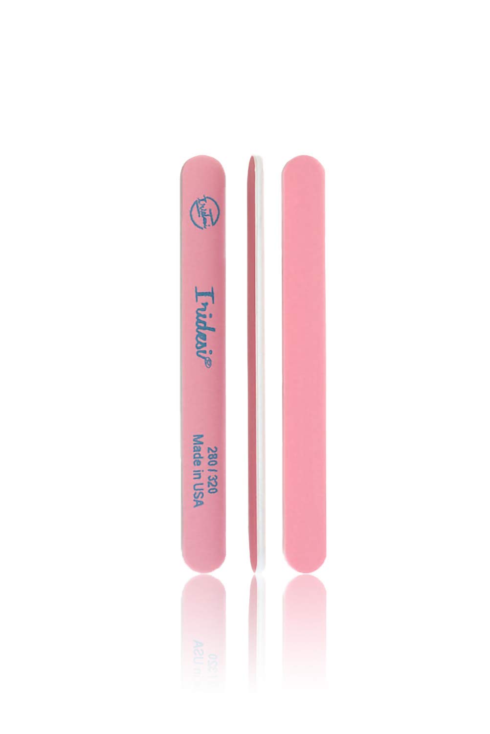 Nail Files and Buffers Premium Pink Light Pink 280 320 Washable Emery Boards 7 Inches Long 12 Pack Beauty & Personal Care Iridesi