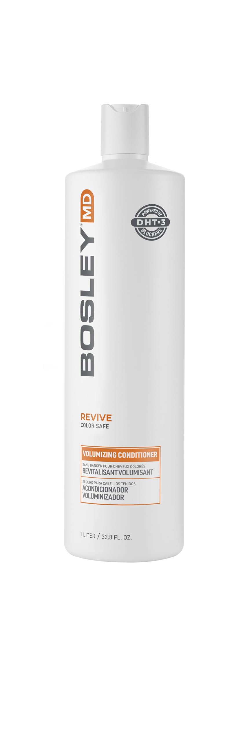 BosRevive Volumizing Conditioner for Thinning, Color/Chemically-Treated Hair - DHT Blocker, Sulfate-Free, Vegan, Biotin, Saw Palmetto & Rosemary Beauty & Personal Care BosleyMD