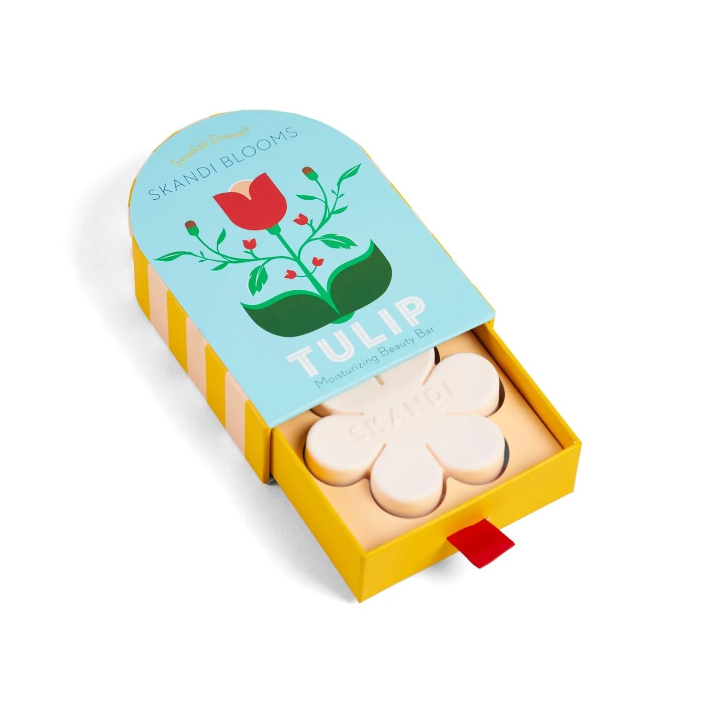 Kalastyle Swedish Dream SKANDI BLOOMS TULIP Bar Soap | Mositurizing Beauty Bar | Made with Sunflower Lechithin | Vegan and Cruelty-Free | 4.28 ounces Beauty & Personal Care Kalastyle