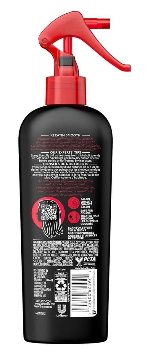 TRESemmé Thermal Creations Heat Protectant Spray for Hair 8 oz Beauty & Personal Care TRESemmé