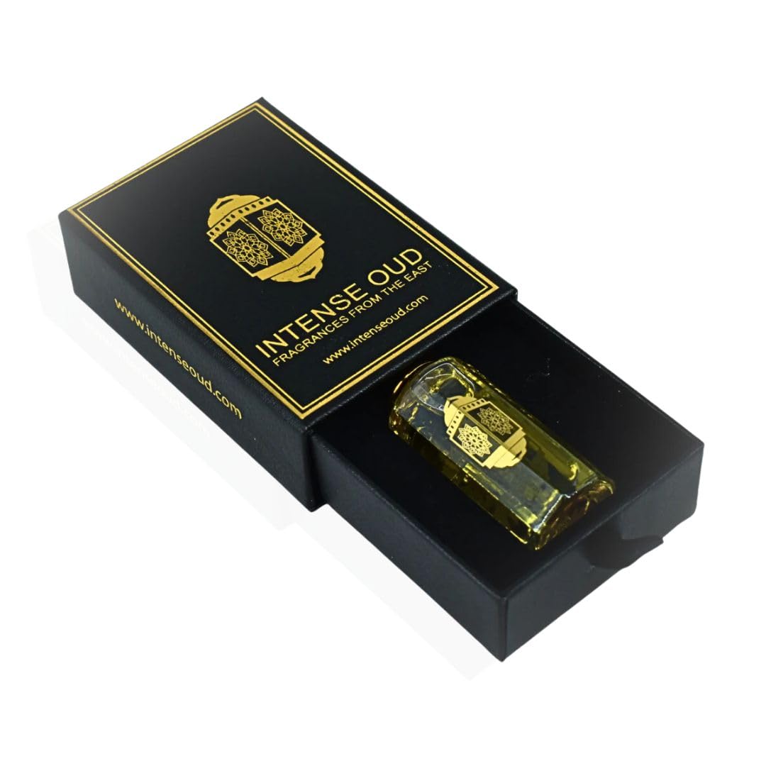 INTENSE OUD Erba Long Lasting Arabian Perfume Oils for Women 12ML (0.40 OZ) Fragrance Oil with Citrus, Vanilla and Musk Notes - Luxury Concentrated Beauty & Personal Care INTENSE OUD