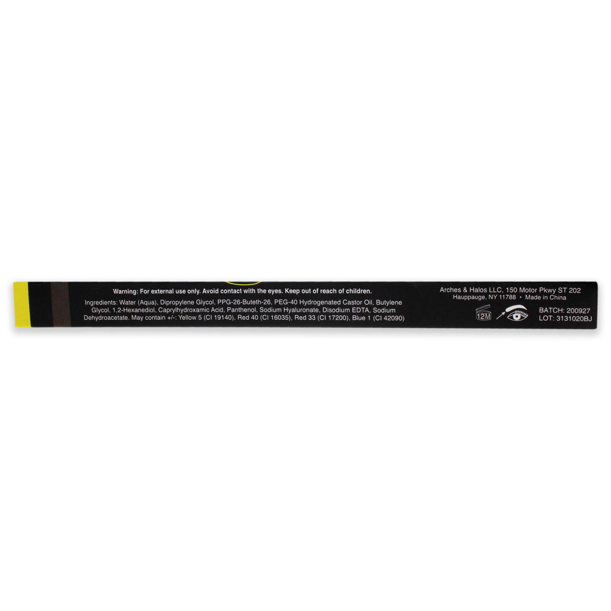 Arches and Halos Fine Bristle Tip Pen - Eyebrow Pencils for Women - Vegan Brow Pencil - Smudge-Proof, Buildable Formula - Dark Brown - 0.02 oz