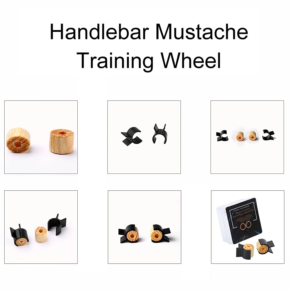 Handlebar Mustache Training Wheel, Mustache Curler Mustache Trainer Men Mustache Styling Template Mustache Training Wheel Beard Shaping Tool Handlebar Beauty and Personal Care Yosoo Health Gear