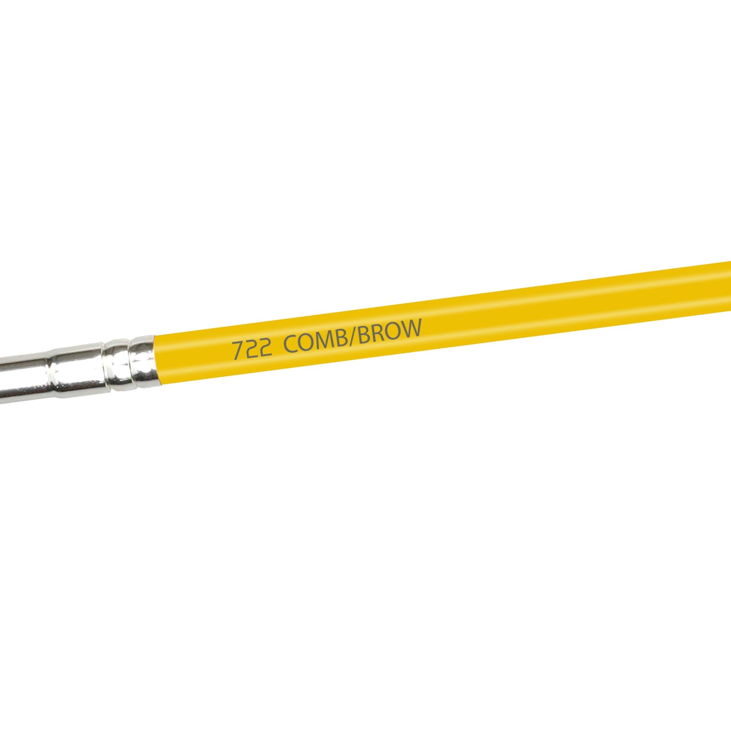 Bdellium Tools Professional Makeup Brush - Studio Series 722 Comb/Brow - With Soft Synthetic Fibers, For Prep Brows & Eyelashes (Yellow, 1pc) Beauty & Personal Care BDELLIUM TOOLS