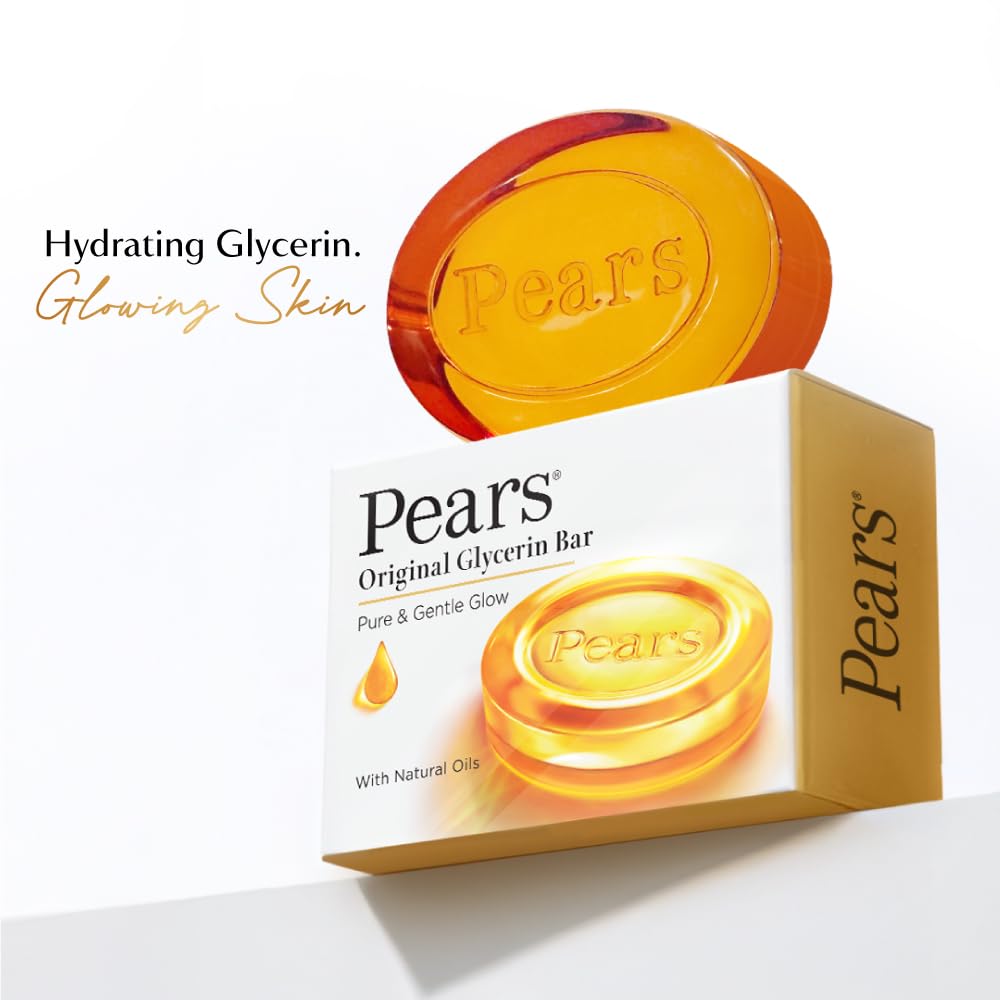 Pears Pure and Gentle Bathing Bar, 125g (Buy 4 Get 1 Free) Beauty & Personal Care Pears