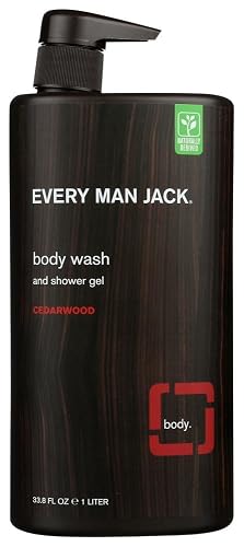 Every Man Jack Body Wash, Cedarwood 33.8-ounce Beauty & Personal Care Every Man Jack