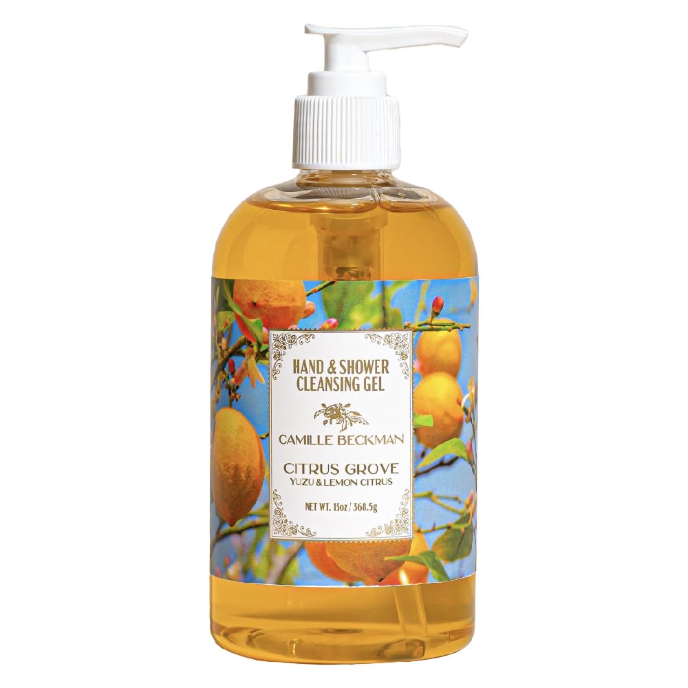 Camille Beckman Hand and Shower Cleansing Gel, Citrus Grove, 13 Ounce Beauty & Personal Care Camille Beckman