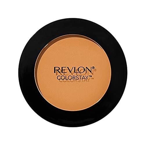 Revlon ColorStay Pressed Powder Face Makeup, Longwearing, Fragrance-Free, Noncomedogenic, 375 Toffee, 0.3 Oz Beauty & Personal Care REVLON