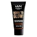 NYX PROFESSIONAL MAKEUP Born To Glow Naturally Radiant Foundation, Medium Coverage - Warm Walnut Beauty & Personal Care NYX PROFESSIONAL MAKEUP