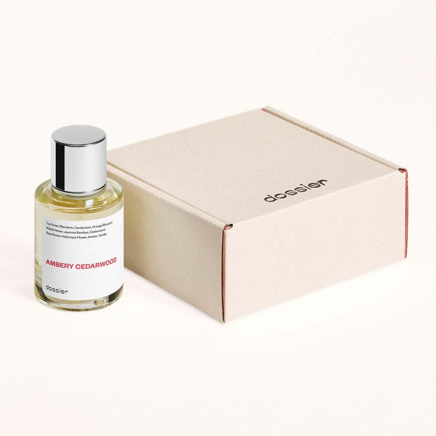 Dossier - Ambery Cedarwood - Eau de Parfum - Perfume Luxury - Pure Infused - Paraben-Free - Vegan - For Women - Fragrance 1.7 oz (Spray 50ml) Beauty & Personal Care Dossier