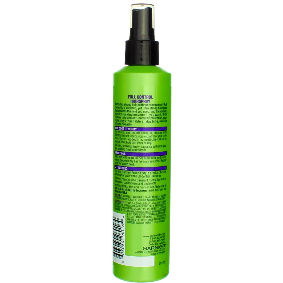 Garnier Fructis Style Full Control Anti-Humidity Non Aerosol Hairspray 8.5 oz Beauty & Personal Care Garnier