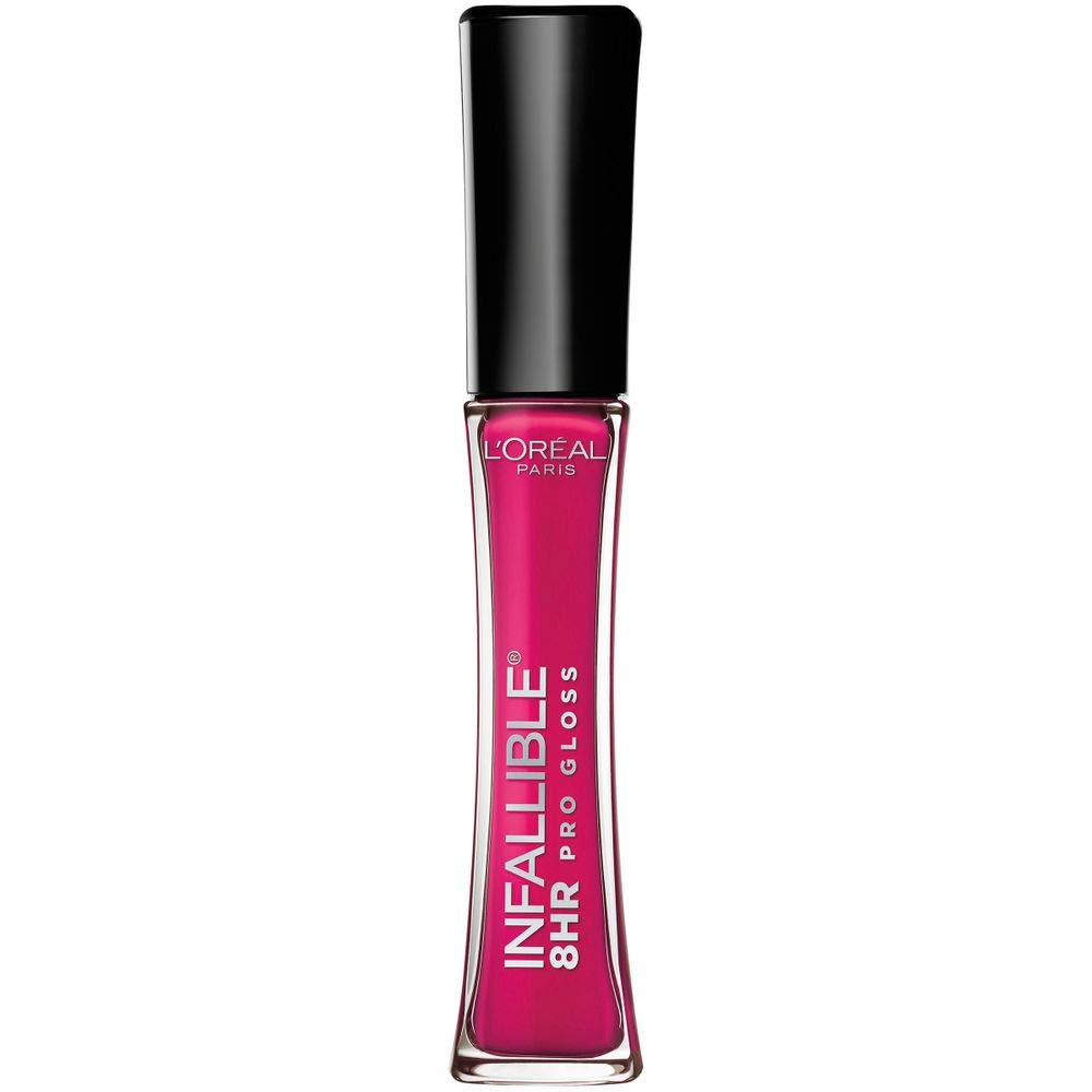 L'Oreal Paris Makeup Infallible 8 Hour Lip Gloss, Comfortable & Hydrating Formula, Posy, 0.5 fl.oz. Beauty & Personal Care L'Oreal Paris