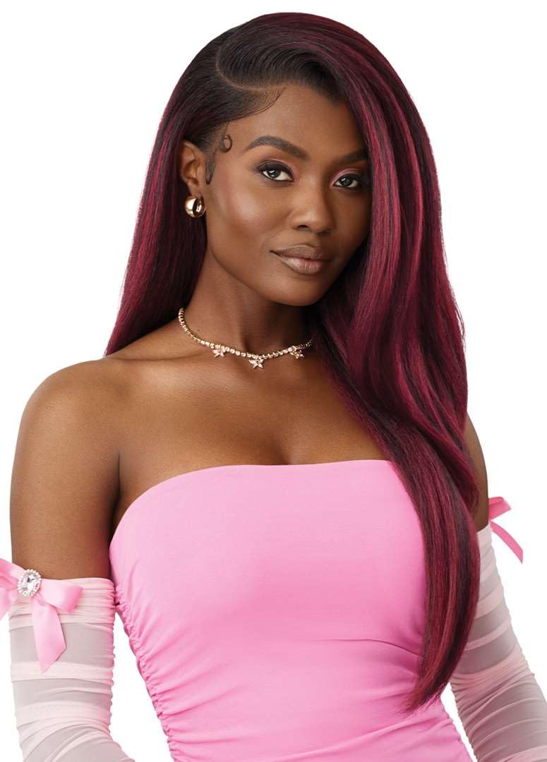 Outre Lace Front Wig - Perfect Hair Line 13X6 - True Frontal - Peak 702 (CHOCOLATE SWIRL)