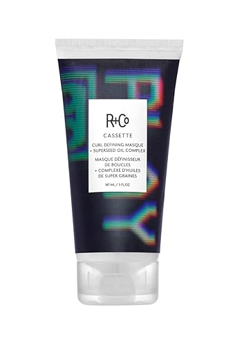 R+Co Cassette Curl Defining Masque | Defined Curls + Deep Hydration + Nourishing | Vegan + Cruelty-Free | 5 Oz Beauty & Personal Care R+Co