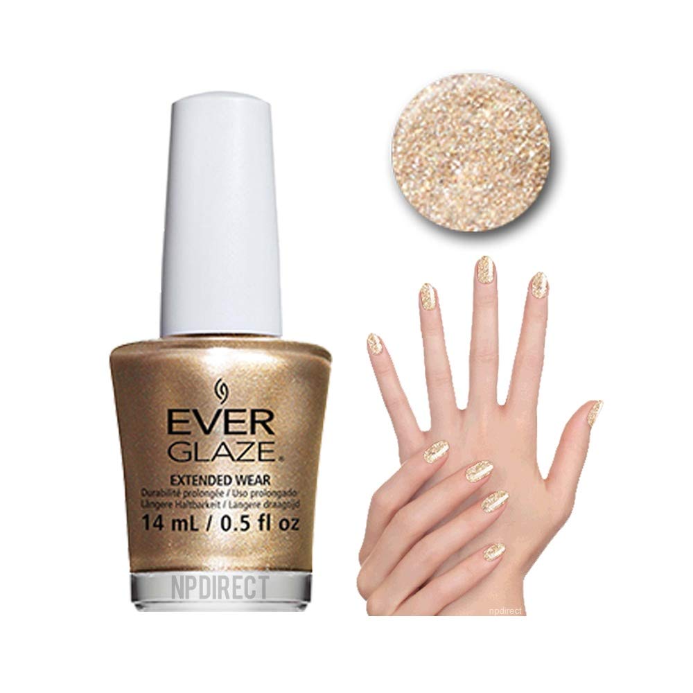 China Glaze EverGlaze Extended Wear Nail Lacquer, A Toast To You