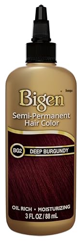 Bigen Semi-Permanent Haircolor #Bg2 Deep Burgundy 3 Ounce (88ml) Beauty & Personal Care Bigen