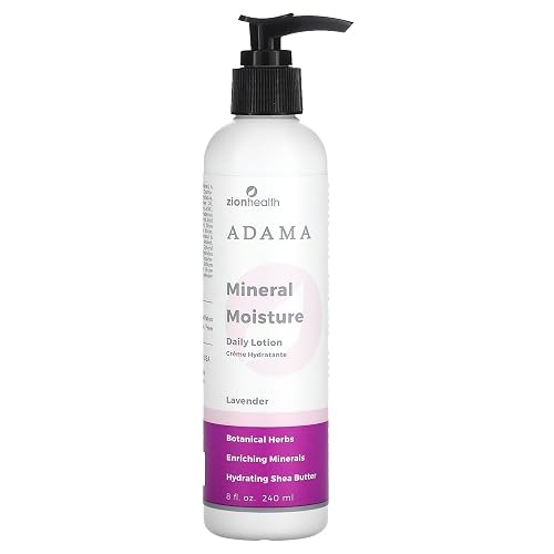 Adama Moisture Intense Lavender Zion Health 8 oz Cream Beauty & Personal Care Zion Health