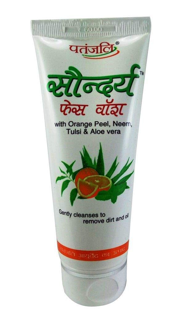 patanjali Saundarya Face Wash, 60 Grams (1) Beauty & Personal Care patanjali