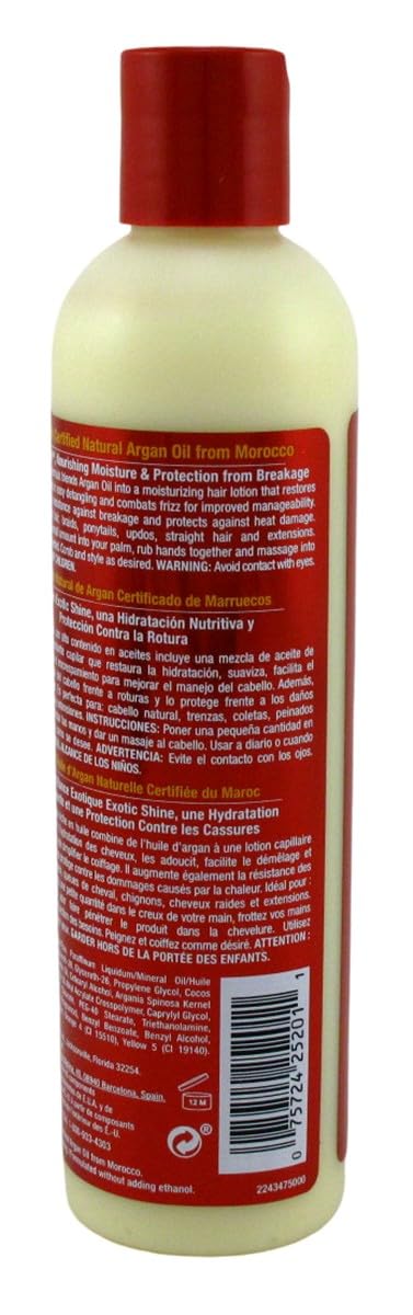 Creme Of Nature Argan Oil Creamy Oil Moisturizer 8.45 Ounce (249ml) (3 Pack) Beauty & Personal Care Creme of Nature
