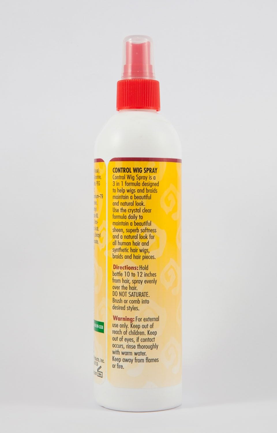 Control Wig Spray 3 In 1 Formula 12Oz Beauty & Personal Care African Essence