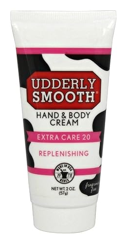 Udderly Smooth Hand & Body Cream With 20% Urea, Replenishing - 2 Ounce - Pack of 3 Beauty & Personal Care UDDERLY SMOOTH