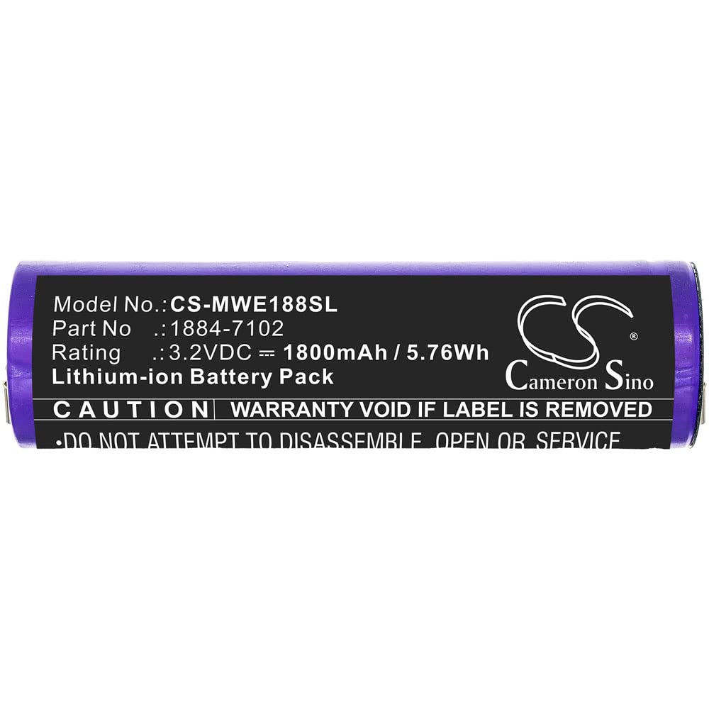 Cameron Sino NEW 1800mAh / 5.76WhReplacement Battery Fit for Moser 1884 Li+Pro, Ermila 1884, Ermila 1885, Ermila 1885 Motion, Wahl 1884 Li+Pro, Wahl Beauty and Personal Care Cameron Sino