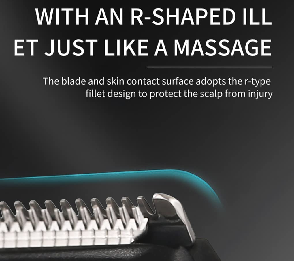 GLESVOWIO Hair Clipper Pro Electric Clippers Fine-Tuning for Shaving Beauty and Personal Care GLESVOWIO