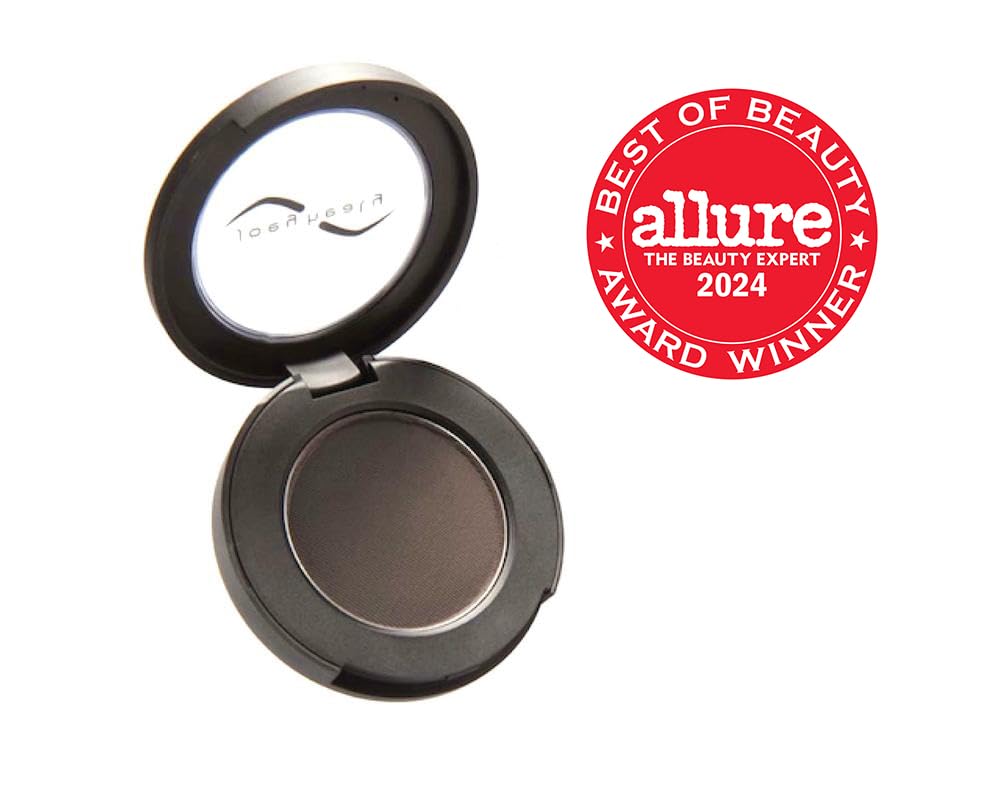 Joey Healy Luxe Brow Powder, Natural and Soft Definition Eyebrow Powder, Waterproof Brow Makeup Formula, Raven (Charcoal) Beauty & Personal Care Joey Healy
