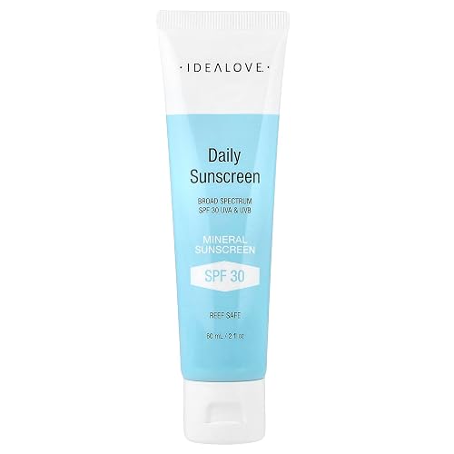Idealove Daily Sunscreen, Mineral SPF 30, 2 fl oz (60 ml) Beauty & Personal Care Idealove